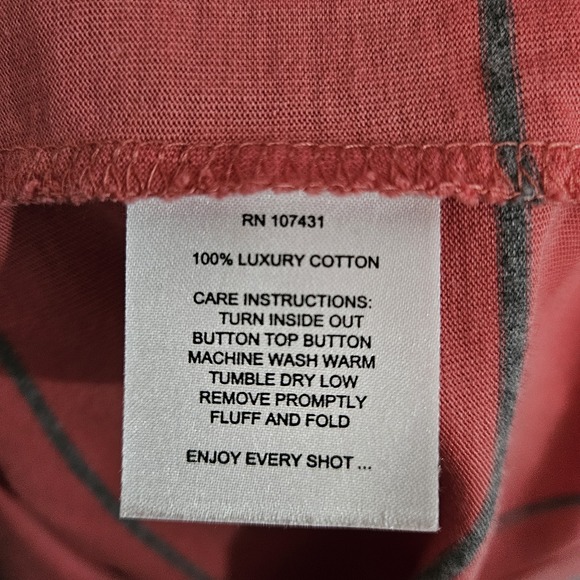 Linksoul John Ashworth Golf Polo‎ Tempus Fugil Men's Size L Luxury Cotton - Picture 5 of 8